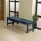 Highwood Usa 5ft Lehigh Picnic Bench Outdoor Furniture for Patio, Backyard, Garden AD-BENN1-FBE - alternate 3